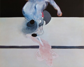 Francis Bacon - « Fundacio Joan Miro » - Affiche originale de l'exposition 1978