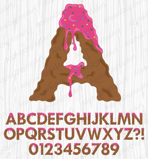 38 Kuchen Alphabet Sweet Zahlen Geometrische Buchstaben Etsy