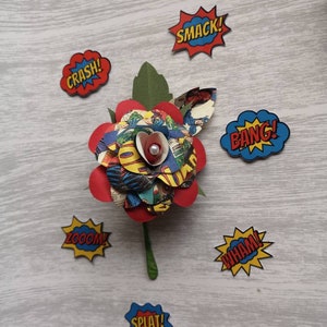 Paper Boutonniere - optional embellishment
