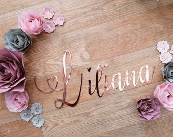 Letras adhesivas de vinilo