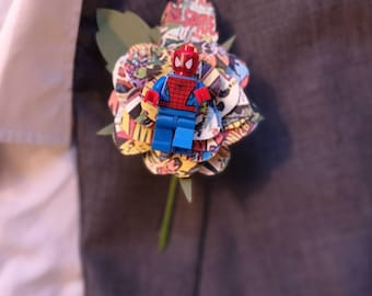 Super Hero Boutonnière