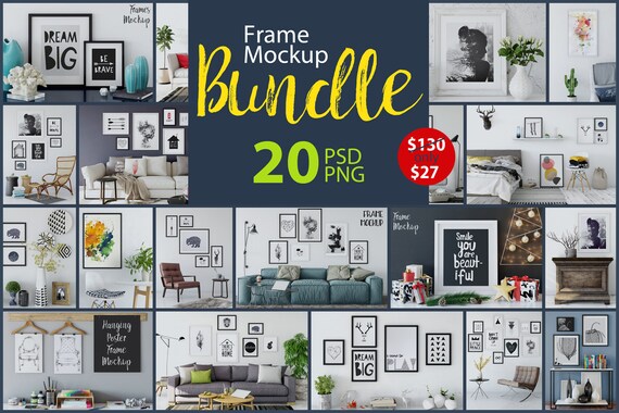 Frame Mockup Poster Mockup Product Mockups Design Presentation Scandinavian