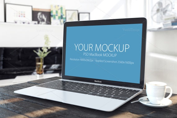 1 Psd Apple Macbook Mockup 03 Computer Screen Design