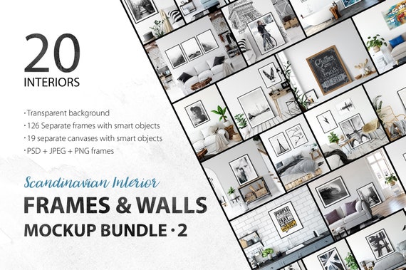 Frame Mockup Poster Mockup Product Mockups Wall Design Presentation