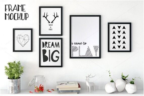 Frame Mockup Poster Mockup Product Mockups Canvas Mockup Presentation