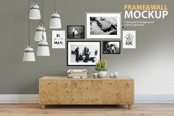 Wall Mockup Wallpaper Frame Mockup Poster Mockup Product Mockups