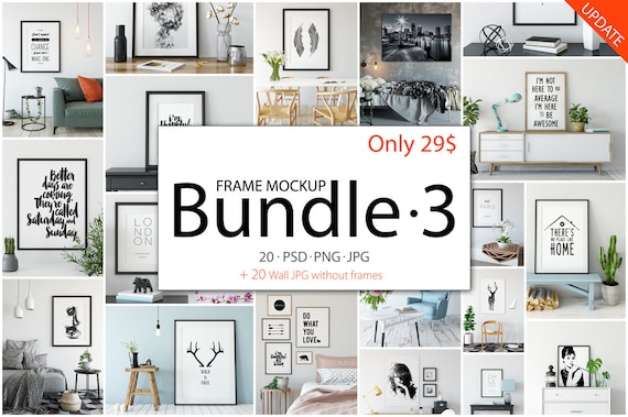 Frame Mockup Poster Product Mockups Design Presentation Scandinavian