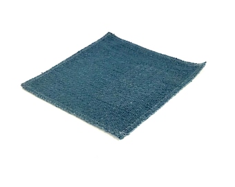 Miniature Dollhouse Rug - Medium Dark Blue