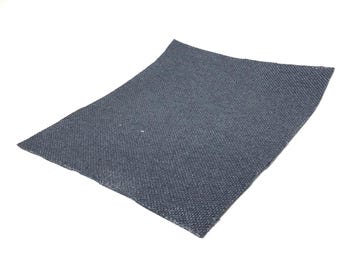 Miniature Dollhouse Area Rug - Light Medium Blue