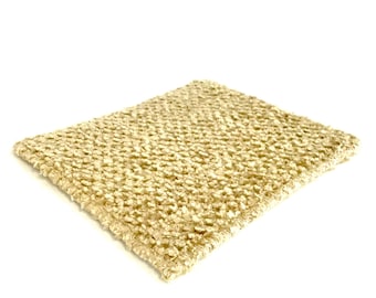 Miniature Dollhouse Rug - Light Beige Tan
