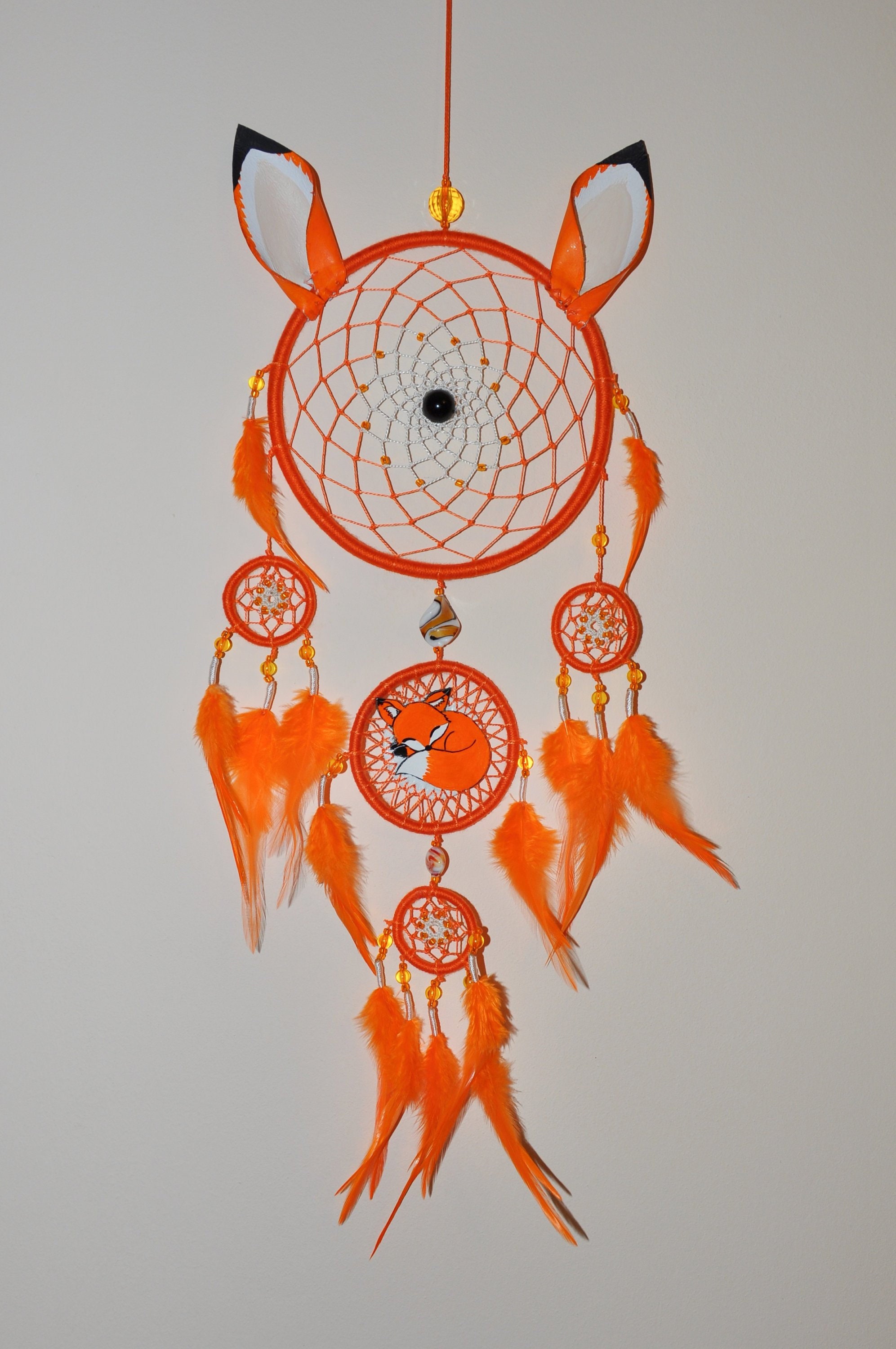 Fox Dream Catcher Animal Wall Hanging Tribal Totem - Etsy Fox Dream Catcher Animal Wall Hanging Tribal Totem - Etsy
