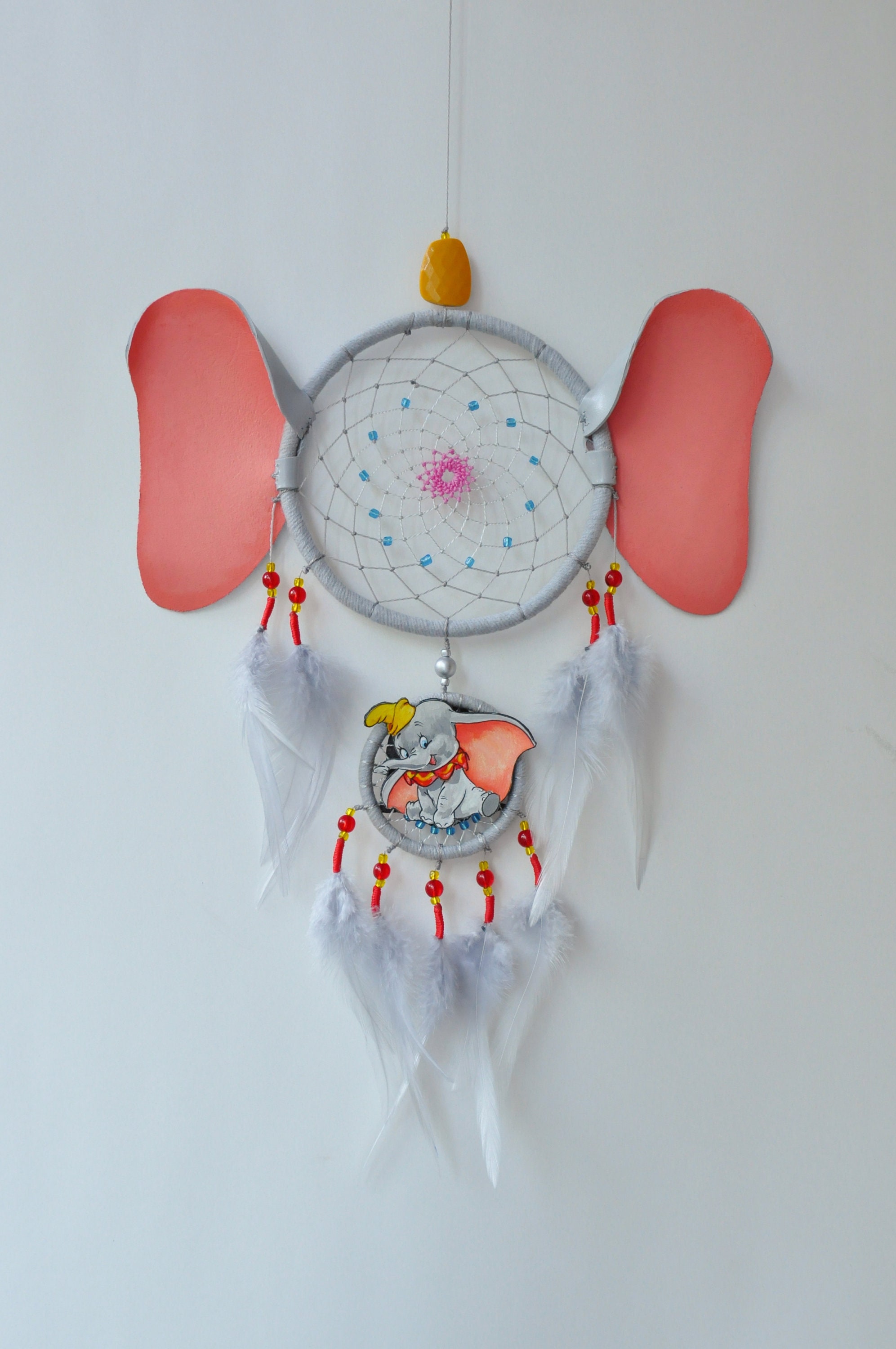 Elephant Dream Catcher Wall Hanging Birthday Gift Baby Nursery