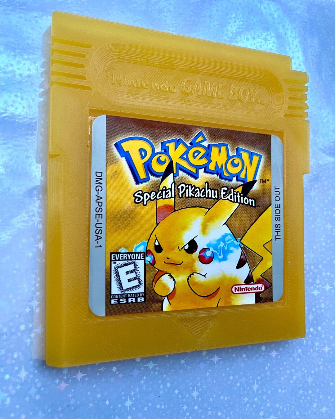 Giant Pokémon Yellow Game Boy Resin Cartridge Display - Etsy