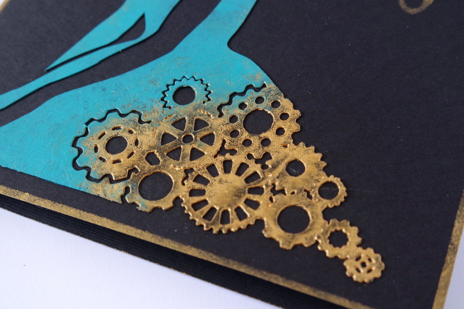 Stencil 'regina' Reusable Lasercut Mylar for Etsy