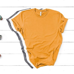 Plain Bella Canvas Shirt, Blank T-Shirt, Bella+Canvas, Unisex Soft T-Shirt, DIY Blank Shirt, Cotton Tee, Blank Tee, Bella And Canvas