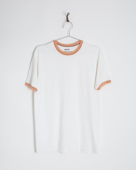 Broken-in Cotton Ringer Tee - Etsy