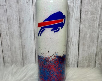 Buffalo Bills Glitter Tumbler | Personalized Gift