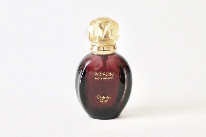 Vintage Christian Dior Poison Perfume Bottle. Vintage 