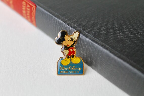 Vintage Mickey Mouse pin. Mickey Mouse Home video… - image 2