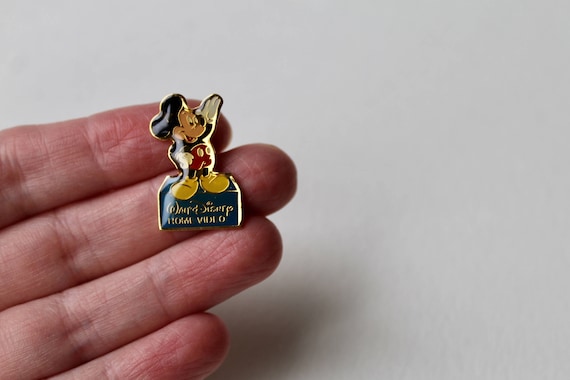 Vintage Mickey Mouse pin. Mickey Mouse Home video… - image 5