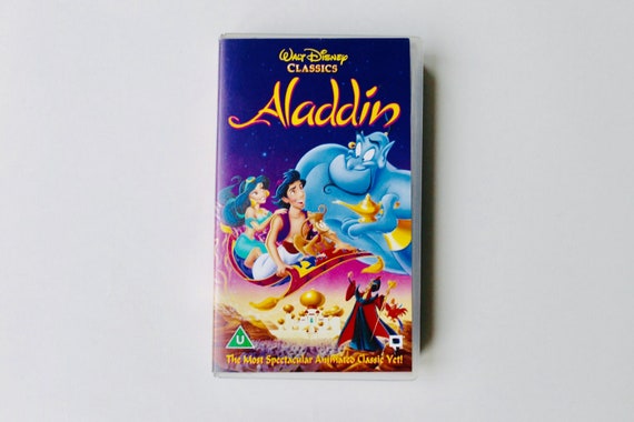 Vintage VHS Disney Classic Aladdin Video. PAL/VHS Rated U Walt - Etsy Denmark Vintage VHS Disney Classic Aladdin Video. PAL/VHS Rated U Walt - Etsy Denmark