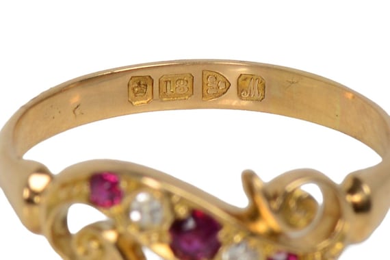 A Ruby Diamond Ring From 1912 - image 8