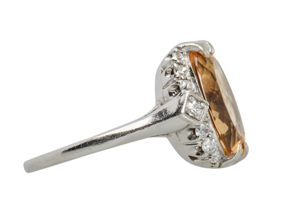 Precious Topaz Diamond Ring MCM Classic Design Pl… - image 7