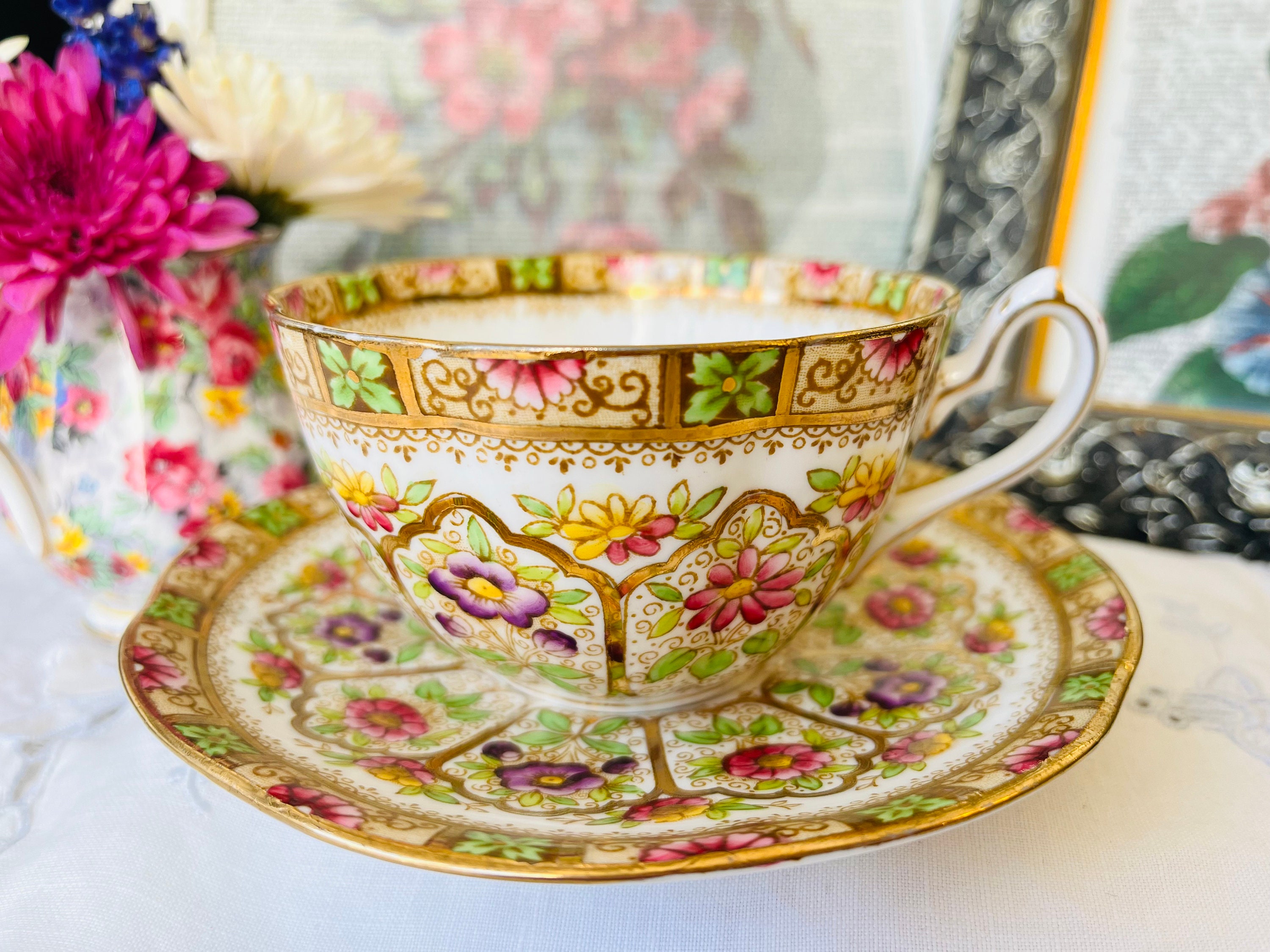 Cup Saucer Royal Albert Crown China Tea Set Royal Albert Crown