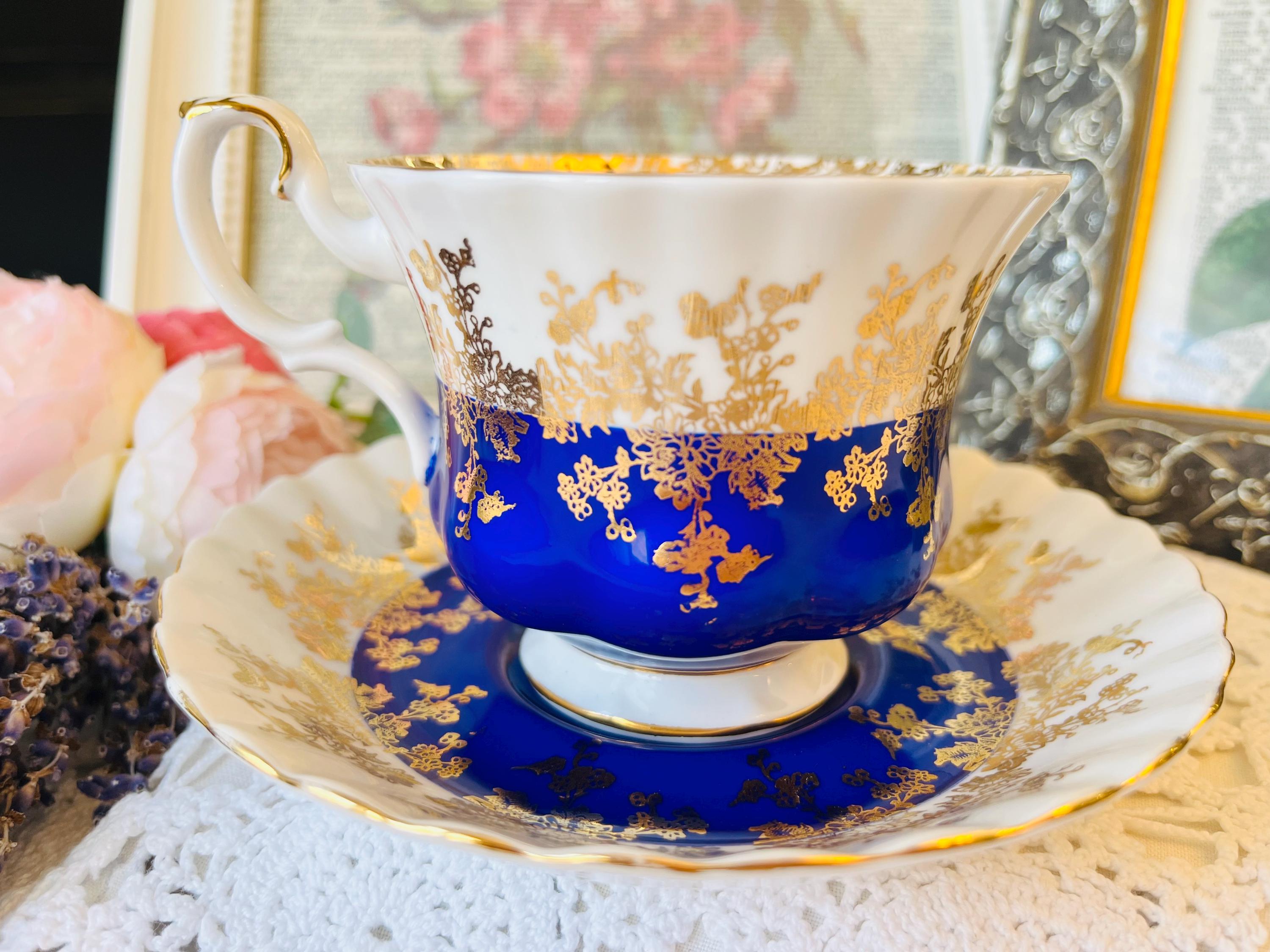 Piattino Piatto Antico Inglese Porcellana Bone China Epoca 900 Dipinto Fiori 43288773493003