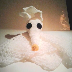 Crocheted Zero Blanket, Nightmare Before Christmas Baby Gift