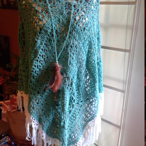 Starry Night Boho Ponchos  ,Ladies Ponchos  ,Lightweight Ladies Ponchos  ,Spring Ponchos  ,Womens Ponchos  ,Boho Style Ladies Ponchos  ,Gift