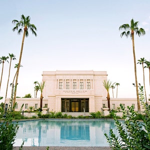 Mesa Arizona Temple Pool