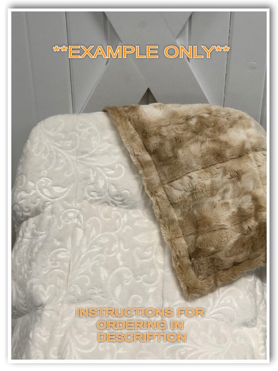Cozy Weighted Blanket Etsy