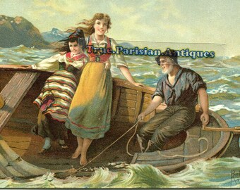 Chromo: On the stormy sea