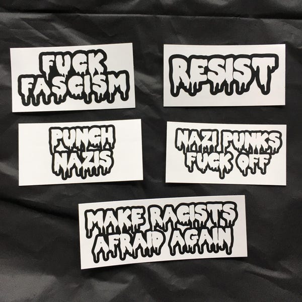 Anti-Fascist Sticker Pack