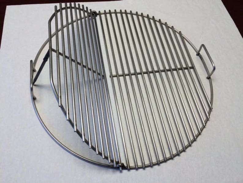 21.5 BBQ Stainless Grill Cook GrateKG 7436 SNS Flip Up Etsy