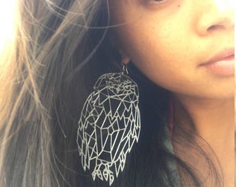 Owl Statement Earrings
