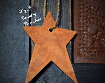 Scented Star Shaped Car Freshener, Air Freshener, Hanging Scented Primitive Star, Bakery Scents, Floral Scents, Christmas and Winter Scents