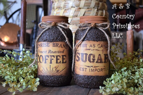 mason jar coffee container