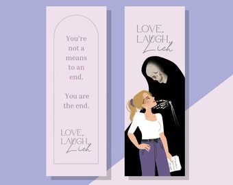 BOOKMARK - Love, Laugh, Lich