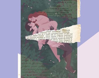 Werewolf Vellum Art Insert
