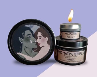 Scented Candle 'Orc Mating Rituals'