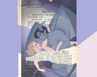 Gargoyle Vellum Art Insert