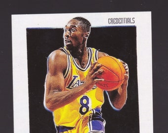 CREDENTIALS  245/499  Kobe Bryant  Reprint 1997 Los Angeles Lakers