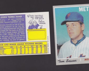 1970  Tom Seaver reprint New York Mets