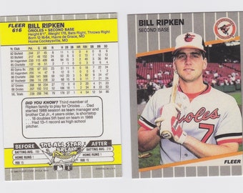 Billy Ripken Card Etsy