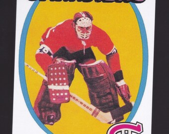 1971 OPeeChee ROOKIE Canada Ken Dryden Goalie Montreal Canadiens Reprints just like originals