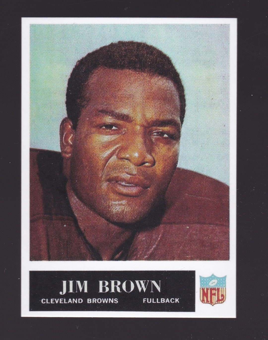 Novelty Crd Jim Brown Reprint Syracuse. Cleveland Browns the Greatest ...