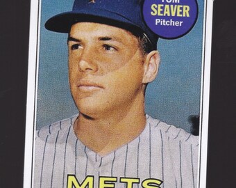 1969  Tom Seaver reprint New York Mets