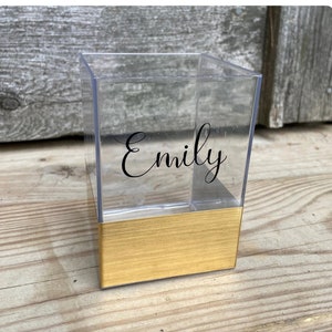 Personalized Name Pen Holder - Pencil Holder - Personalized Name - Name Pen Holder - Cute Office - Cute Pencil Holder - Personalized Name